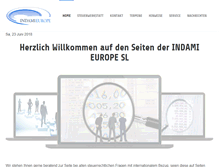 Tablet Screenshot of indami.eu